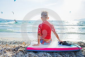 Happy Surfing boy.