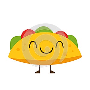 Happy Taco character icon