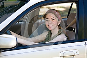 Happy Teen Driver