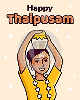 Happy Thaipusam festival photo