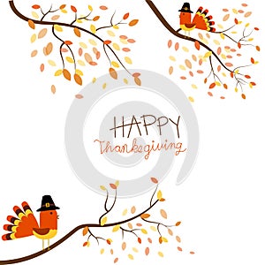 Happy Thanks giving vector