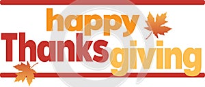 Happy Thanksgiving Banner