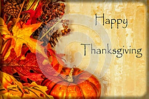 Happy Thanksgiving Card