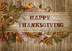 Happy Thanksgiving Card