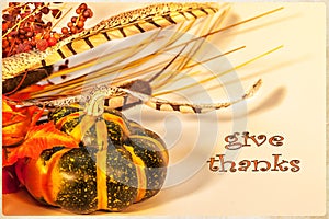 Happy Thanksgiving Card