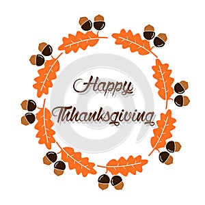 Happy Thanksgiving card or background
