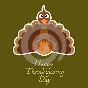 Happy Thanksgiving Day Card