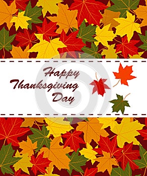 Happy Thanksgiving Day card