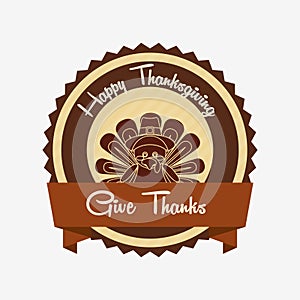 Happy thanksgiving design