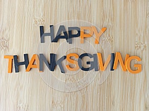 Happy thanksgiving message