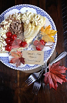 Happy Thanksgiving table