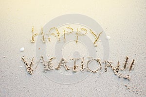 Happy vacation