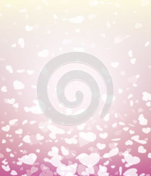 Happy valentine day background and Blur and Select focus background