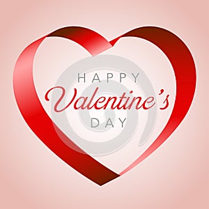 Happy Valentine Day congratulation card