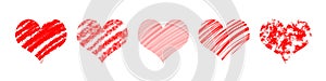 Happy valentine. Heart shaped symbol of love