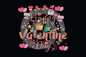 Happy Valentine`s Day 2024 in love day party