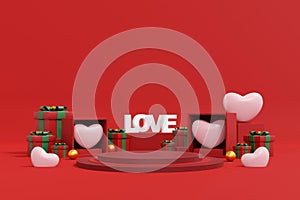 Happy valentine`s day background