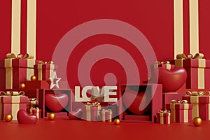 Happy valentine`s day background