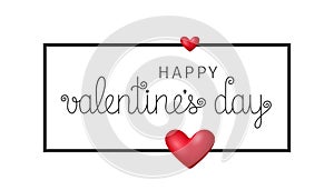 Happy Valentine`s Day background. Vector illustration eps10