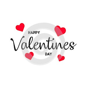 Happy Valentine s day card. modern background vector illustration EPS10