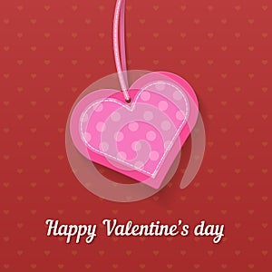 Happy Valentine's day greating card