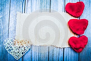 Happy valentine`s day holiday love frame background