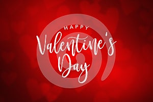 Contento San Valentino vacanza Attraverso cuore rosso 