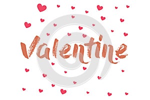 Happy Valentine`s Day party holiday romance