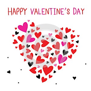 Happy Valentine's Day Sweetheart Cute Cartoon Vector