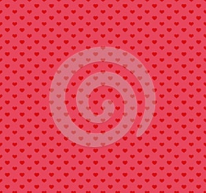 Happy Valentines Day Pattern with hearts. Vector illustration. photo