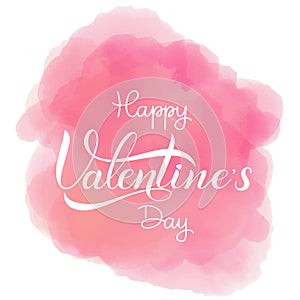 Happy Valentines Day romantic text photo