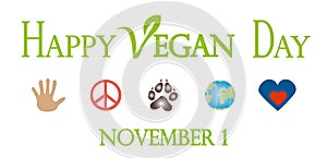 Happy Vegan Day, November 1