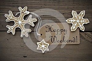 Happy Weekend Tag with Ginger Breads