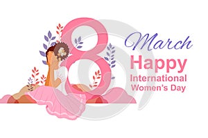 Happy Women's Day background