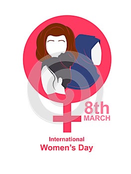 Happy Women's Day background