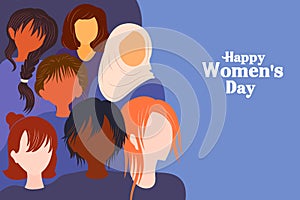 Happy Women's Day background