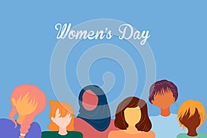 Happy Women's Day background