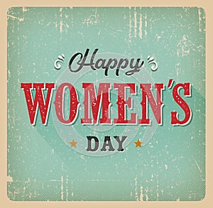 Happy Women`s Day Card