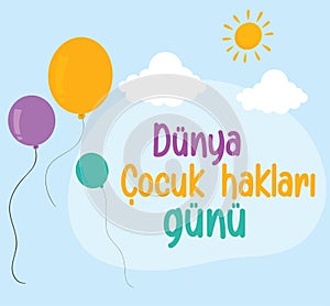 Happy world childrens day turkish: dunya cocuk gunu kutlu olsun