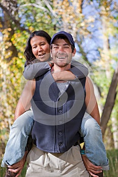 Happy young couple