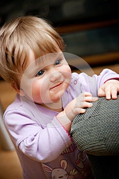 Happy young girl