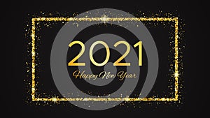 2021 Happy New Year background