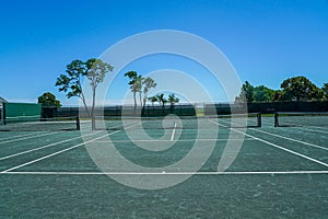 The The Har-Tru tennis court tennis court