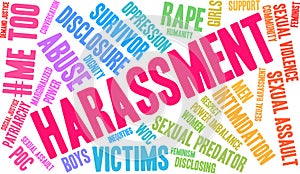 Harassment Word Cloud