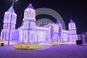 Harbin Ice Festival 2018 - å“ˆå°”æ»¨å›½é™…å†°é›ªèŠ‚ fantastic ice and snow buildings, fun, sledging, night, travel china
