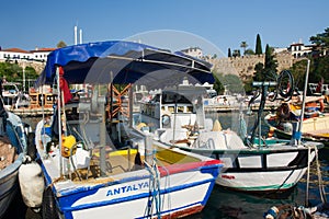 Harbor in Antalya photo