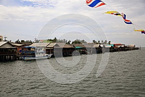Harbor boats to Ko Lanta, Thailand