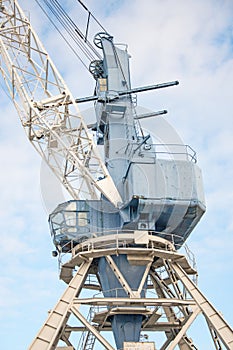 Harbor crane.