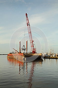 Harbor Dredging, Steveston