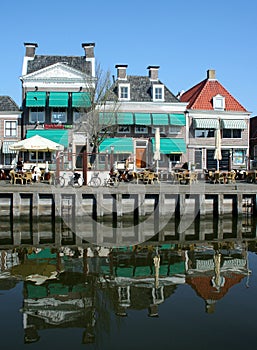 The harbor of Harlingen